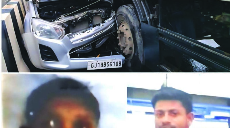 ರಾಷ್ಟ್ರೀಯ ಹೆದ್ದಾರಿಯಲ್ಲಿ ಸಿಸಿ ಕ್ಯಾಮರಾ ಅಳವಡಿಸುತ್ತಿದ್ದ ಇಬ್ಬರು ಲಾರಿ ಢಿಕ್ಕಿ ಹೊಡೆದು ಮೃತ್ಯು